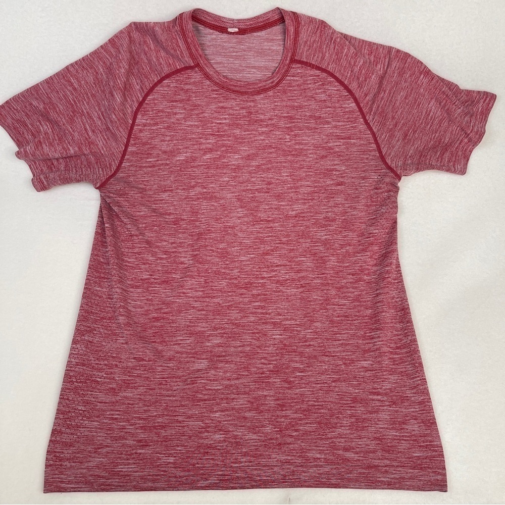 Lululemon Metal Vent Tech T-Shirt Red Heather Medium